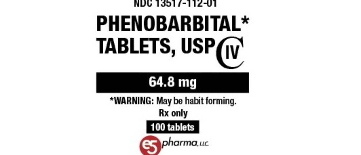 Phenobarbital 64.8mg
