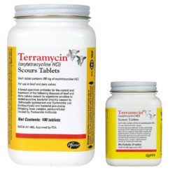 Terramycin tablets 250mg 24ct and 100ct