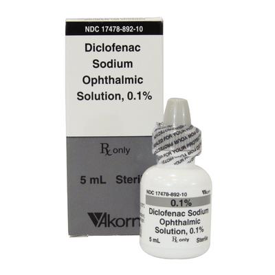 DICLOFENAC 0.1% OPTH SOLUTION