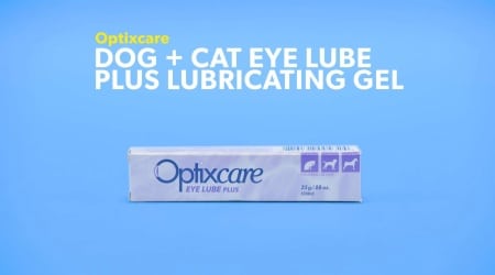 Optixcare Dog & Cat Eye Lube Plus Lubricating Gel, 0.70-oz tube By Optixcare