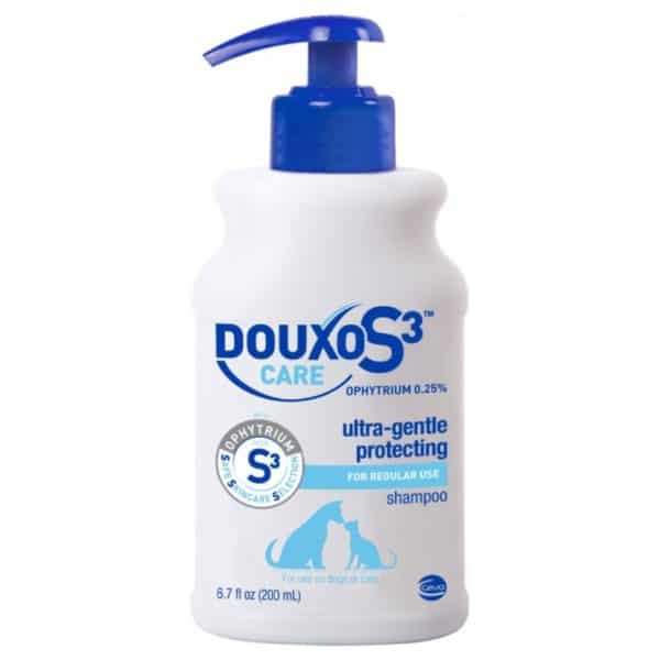 Douxo-S3-CARE-Ultra-Gentle-Protecting-Dog-Cat-Shampoo-6.7oz.-600x1040