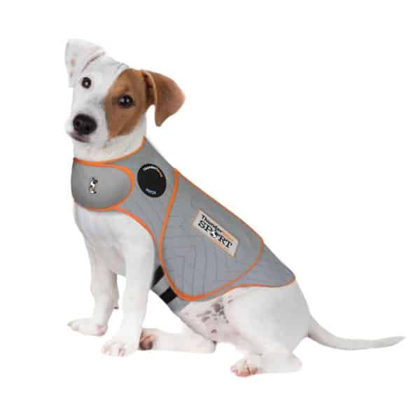 ThunderShirt Anxiety & Calming Aid for Dogs Platinum Color , small