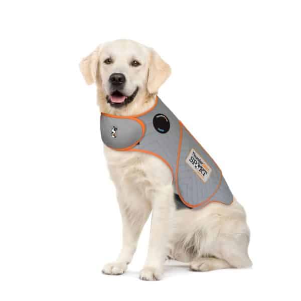ThunderShirt Anxiety & Calming Aid for Dogs Platinum Color x-large