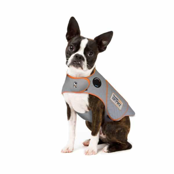 ThunderShirt Anxiety & Calming Aid for Dogs Platinum Color , x-small
