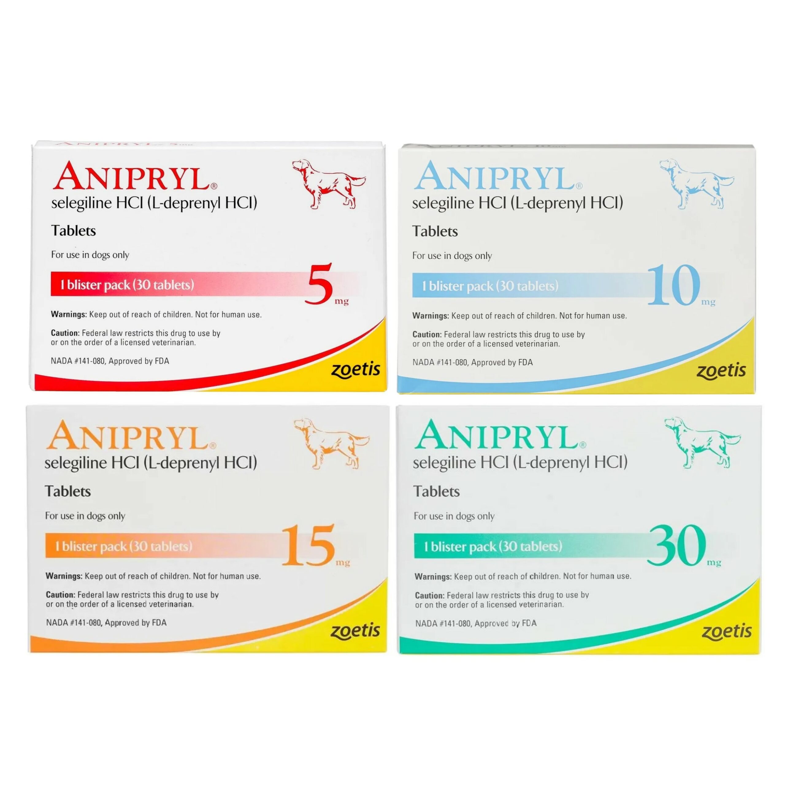 Anipryl-Selegiline-Tablets-for-Dogs 5,10,15,30mg