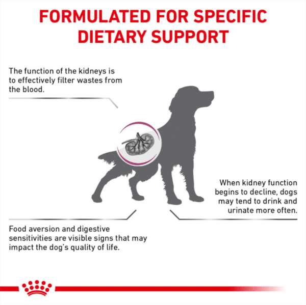 Royal Canin Veterinary Diet Renal Support S Dry Dog Food info