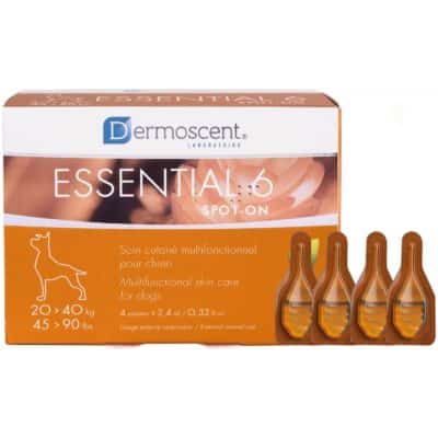 Dermoscent Essential 6 Spot-On 45-90Lbs. Dog Skin Care Treatment 4Ct. (2)