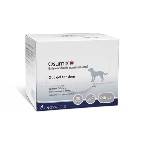 Osurnia Otic Gel for Dogs Box of 20 Tubes