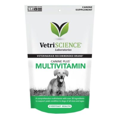 VetriScience Canine Plus Soft Chews Multivitamin for Dogs 30ct