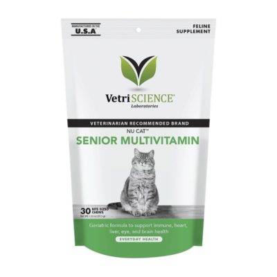 VetriScience Nu Cat Senior Soft Chews Multivitamin for Cats, 30-count By VetriScience 2