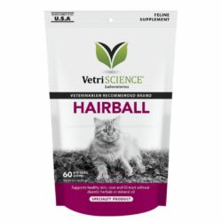 VetriScience Hairball Chicken Liver Flavored Soft Chews Hairball Control Supplement for Cats, 60-count By VetriScience 2