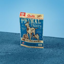 PRIMAL Beef Liver Munchies Freeze-Dried Dog & Cat Treats 2 Oz. Bag (5)