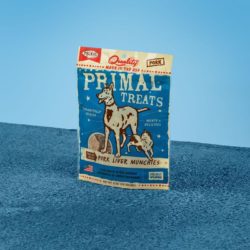 PRIMAL Pork Liver Munchies Freeze-Dried Dog & Cat Treats 2 Oz. Bag (1)