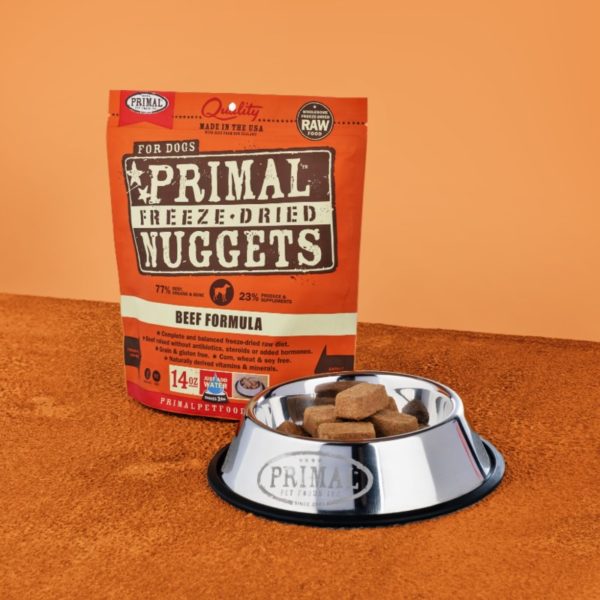 Primal™ Freeze Dried Raw Beef Formula Dog Nuggets 14 Oz