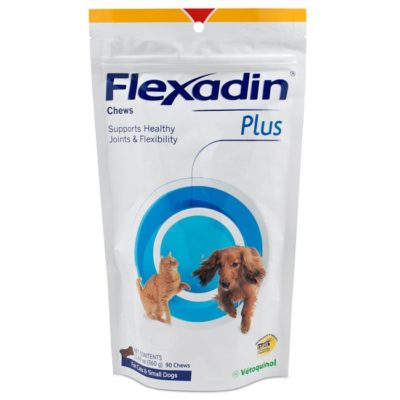 Vetoquinol Flexadin Plus Soft Chews Joint Supp. for Cats & Dogs 90Ct.