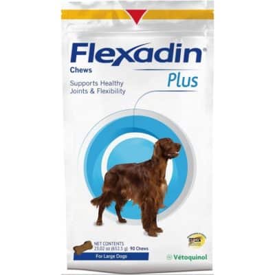 Vetoquinol Flexadin Plus Soft Chews Joint Supplement for Dogs 90Ct.