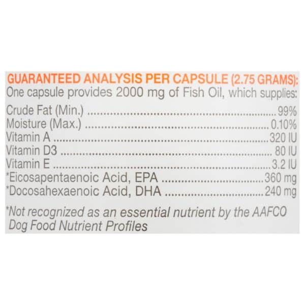 Vetoquinol Triglyceride Omega-3 Fatty Acids Large & Giant Breed Supp. for Dogs (2)