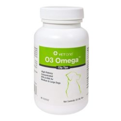 VetOne O3 Omega Clip Tips Nutritional Supplement Medium & Large Dogs