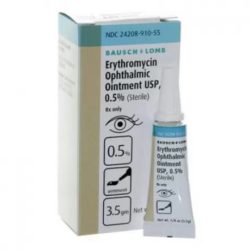 Erythromycin 0.5% Ophthalmic Ointment 3.5gm