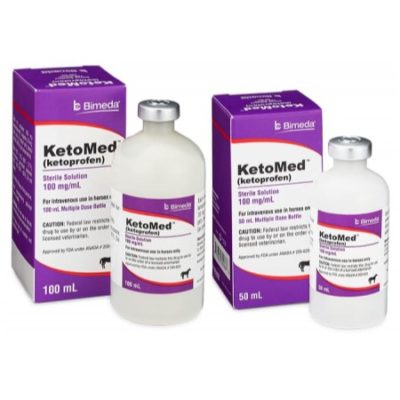 Ketomed (Ketoprofen) Injectable 100mg per ml (3)