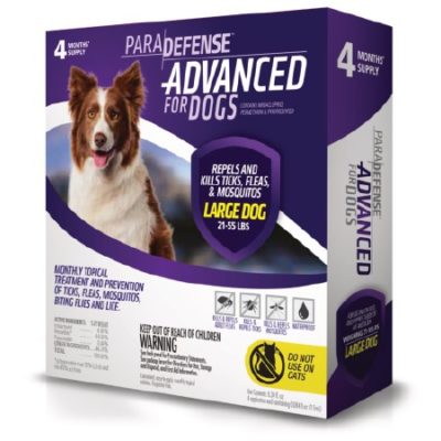 PARADefense Advanced Large Dogs (21-55lbs), x 4 Doses
