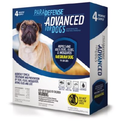PARADefense Advanced Medium Dogs (11-20lbs) x 4 Doses