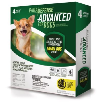 PARADefense Advanced Small Dogs (5-10lbs) x 4 Doses