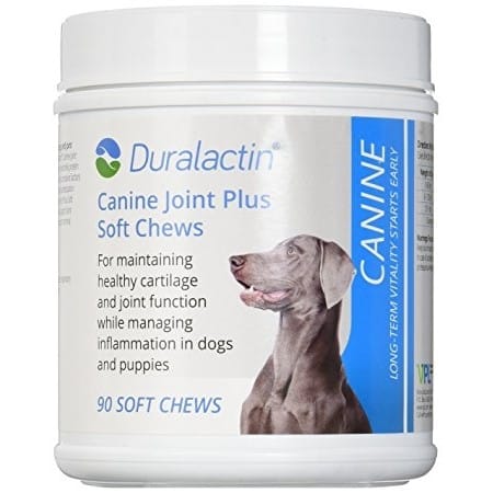 Duralactin Canine Joint Plus Soft Chew Supplement for Dogs 90ct