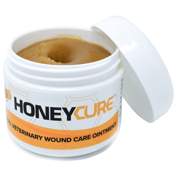 HoneyCure Natural Veterinary Wound Care Ointment for Dogs, Cats & Horses