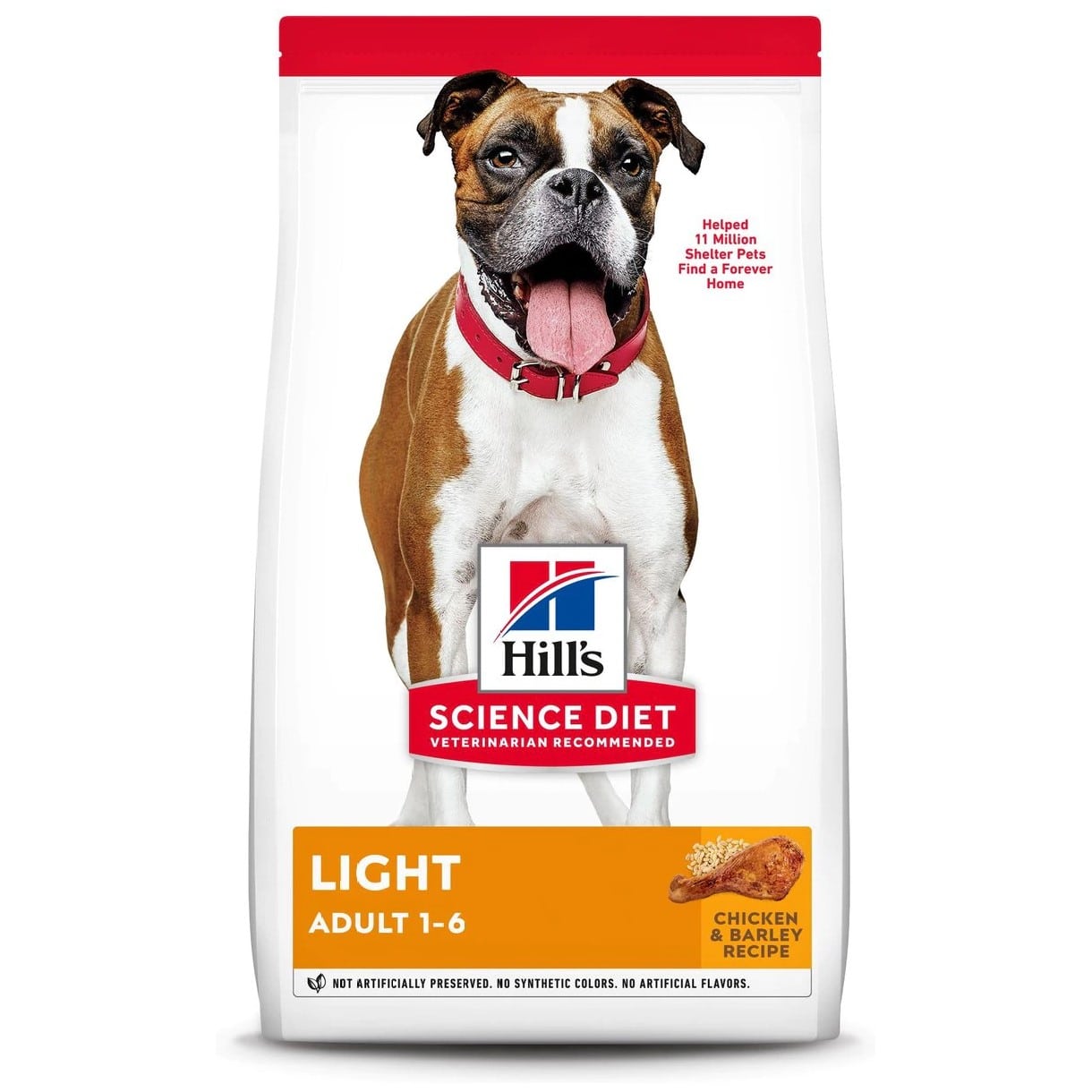Hill's Science Diet Adult Light Dry Dog Food with Chicken Meal & Barley