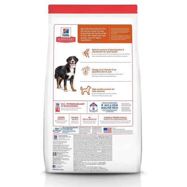 Hill's Science Diet Large Breed Chicken & Barley Adult 1-5 Dry Dog Food