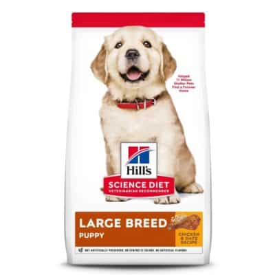 Hill's Science Diet Large Breed Puppy, Chicken Meal & Oat Recipe Dry Dog Food