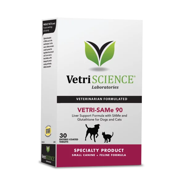 VetriScience VETRI SAMe 90 Tablets Liver Supplement for Dog (2)