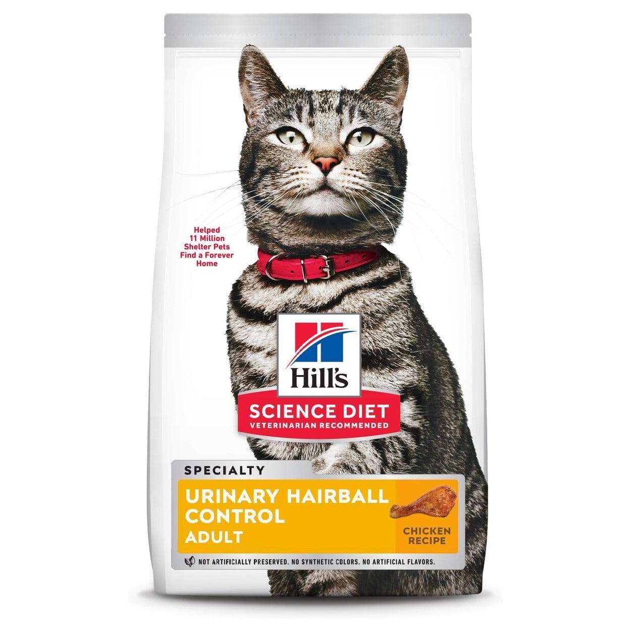 Hill's Science Diet Urinary Hairball Control Adult, Dry Cat Food