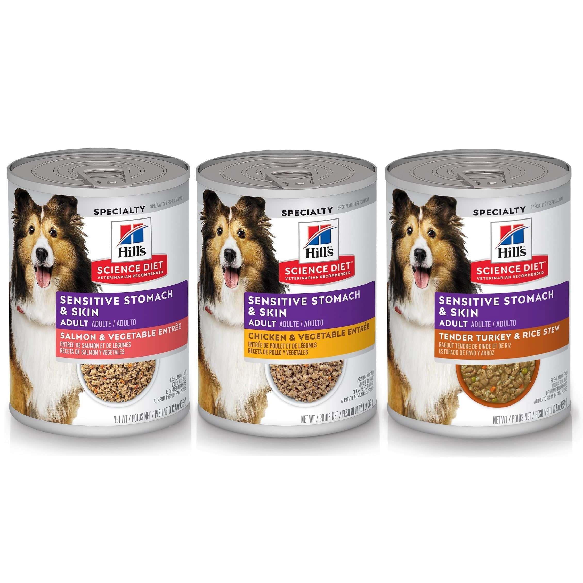 Hill's Science Diet Adult Sensitive Stomach & Skin Canned Dog Food Main (2)