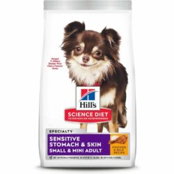 Hill's Science Diet Adult Sensitive Stomach & Skin Small & Mini Dry Dog Food, Chicken Recipe