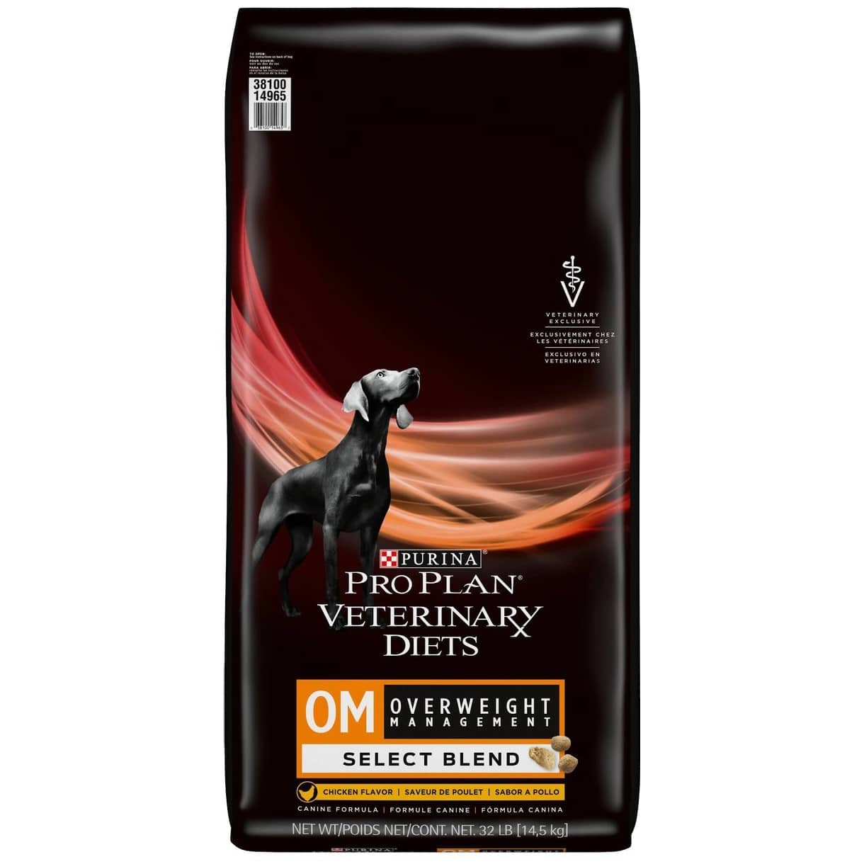 Purina Pro Plan Veterinary Diets OM Overweight Management Select Blend Chicken Flavor Dry Dog Food