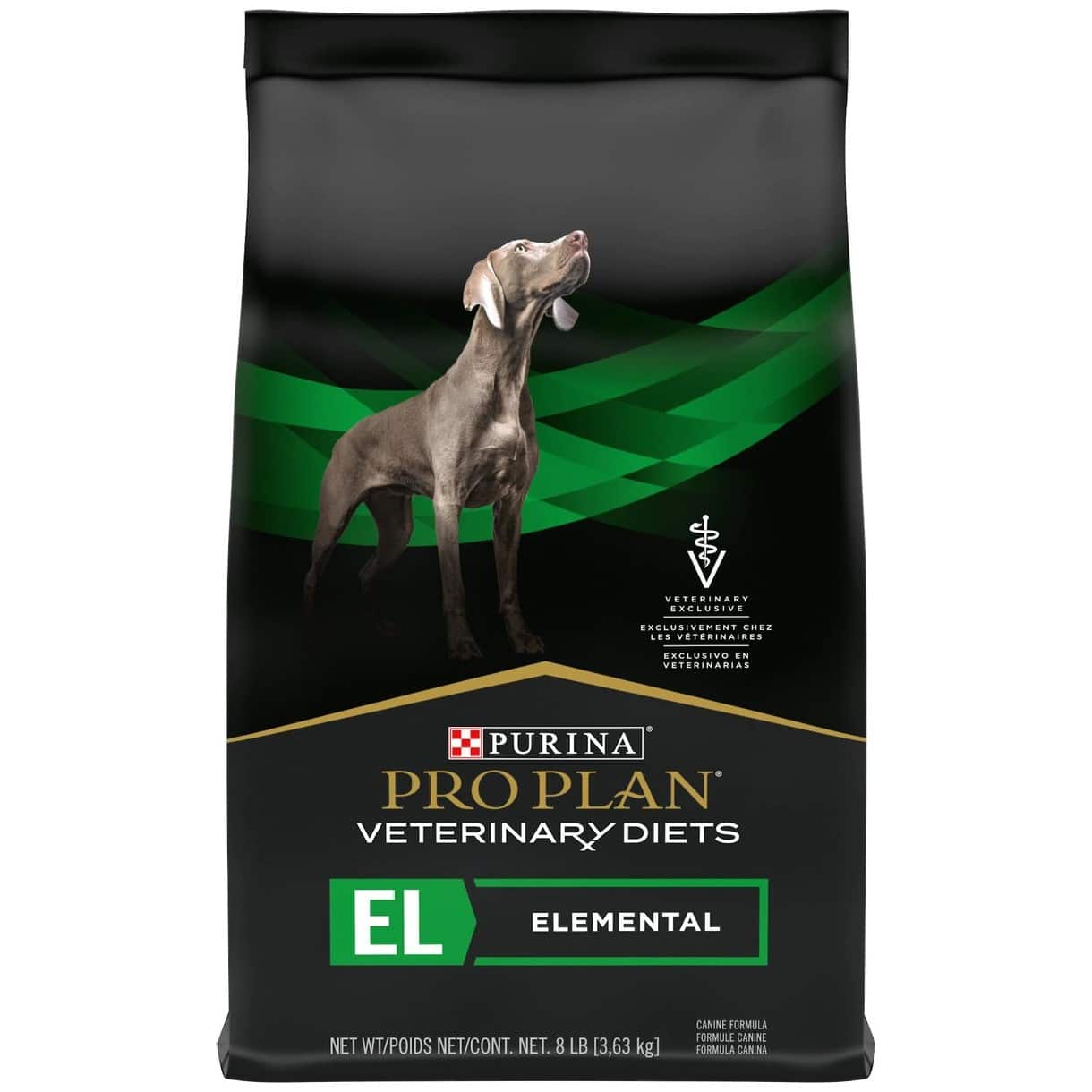 Purina Pro Plan Veterinary Diets EL Elemental Canine Formula Dry Dog Food (8 lbs)