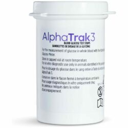 AlphaTRAK 3 Blood Glucose Test Strips for Dogs & Cats 50Ct