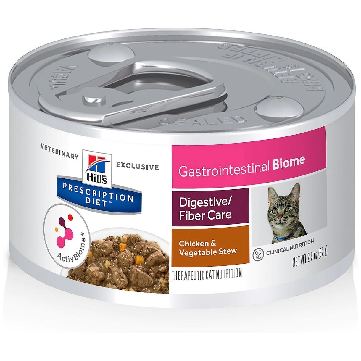 Hill's Prescription Diet Gastrointestinal Biome Chicken & Vegetable Stew Wet Cat Food