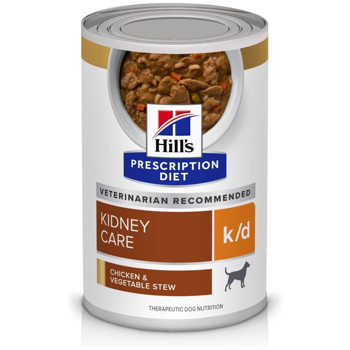 Hill's Prescription Diet k/d Kidney Care Chicken & Vegetable Stew Wet Dog Food