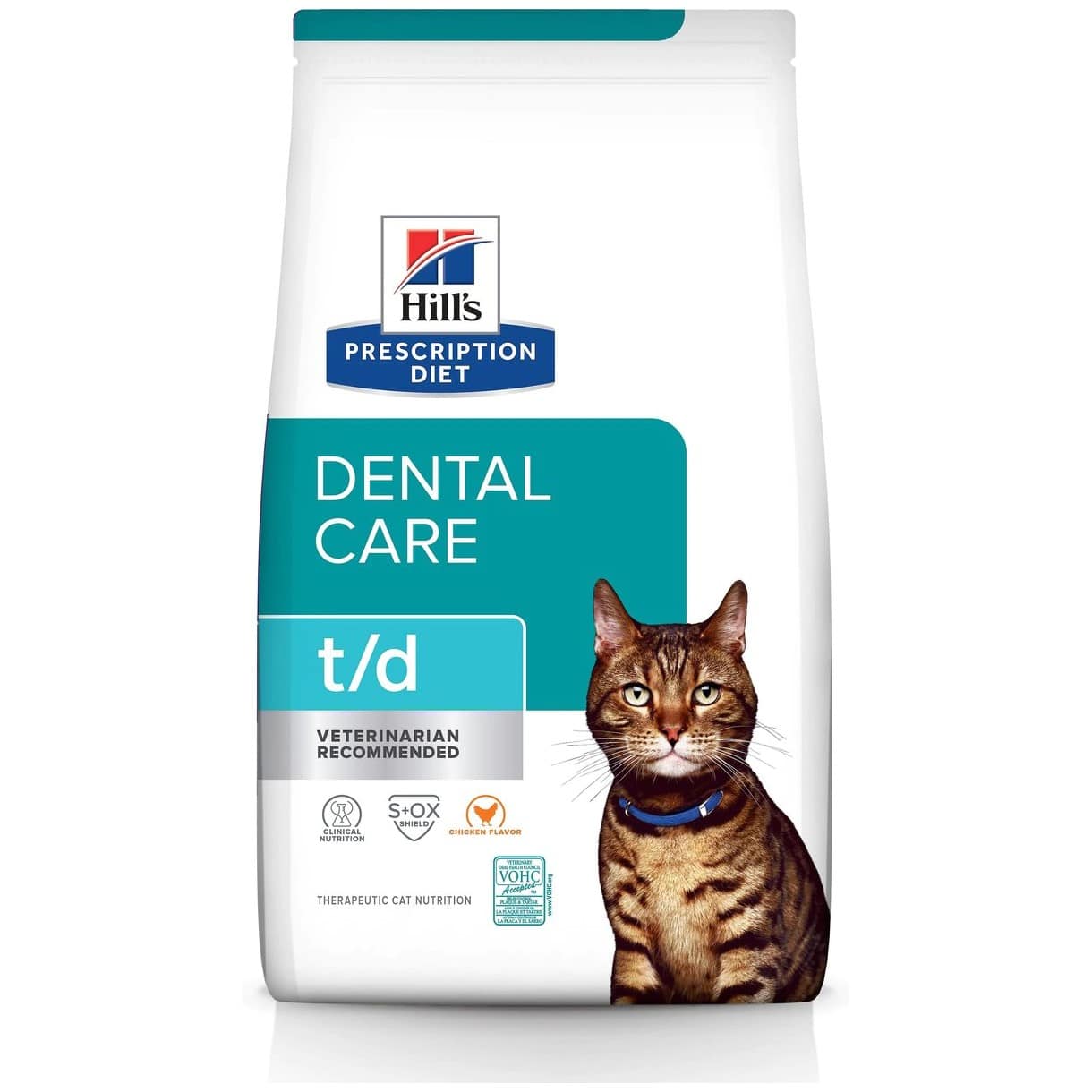 Hill's Prescription Diet t/d Dental Care Chicken Flavor Dry Cat Food