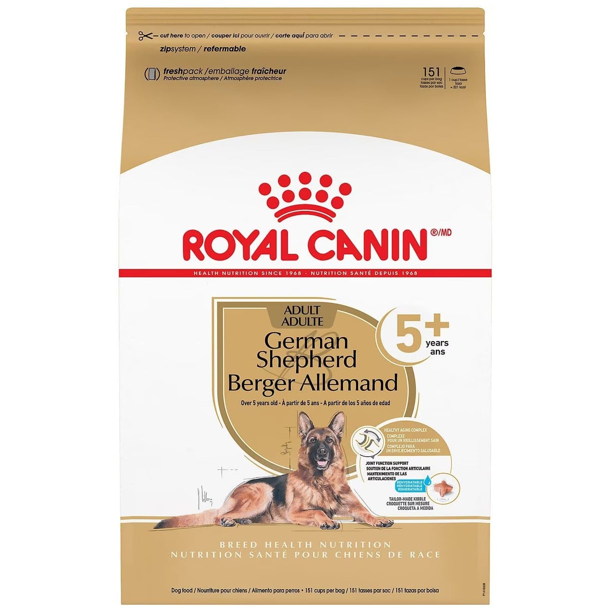 Royal Canin Breed Health Nutrition German Shepherd Adult 5+ Dry Dog Food