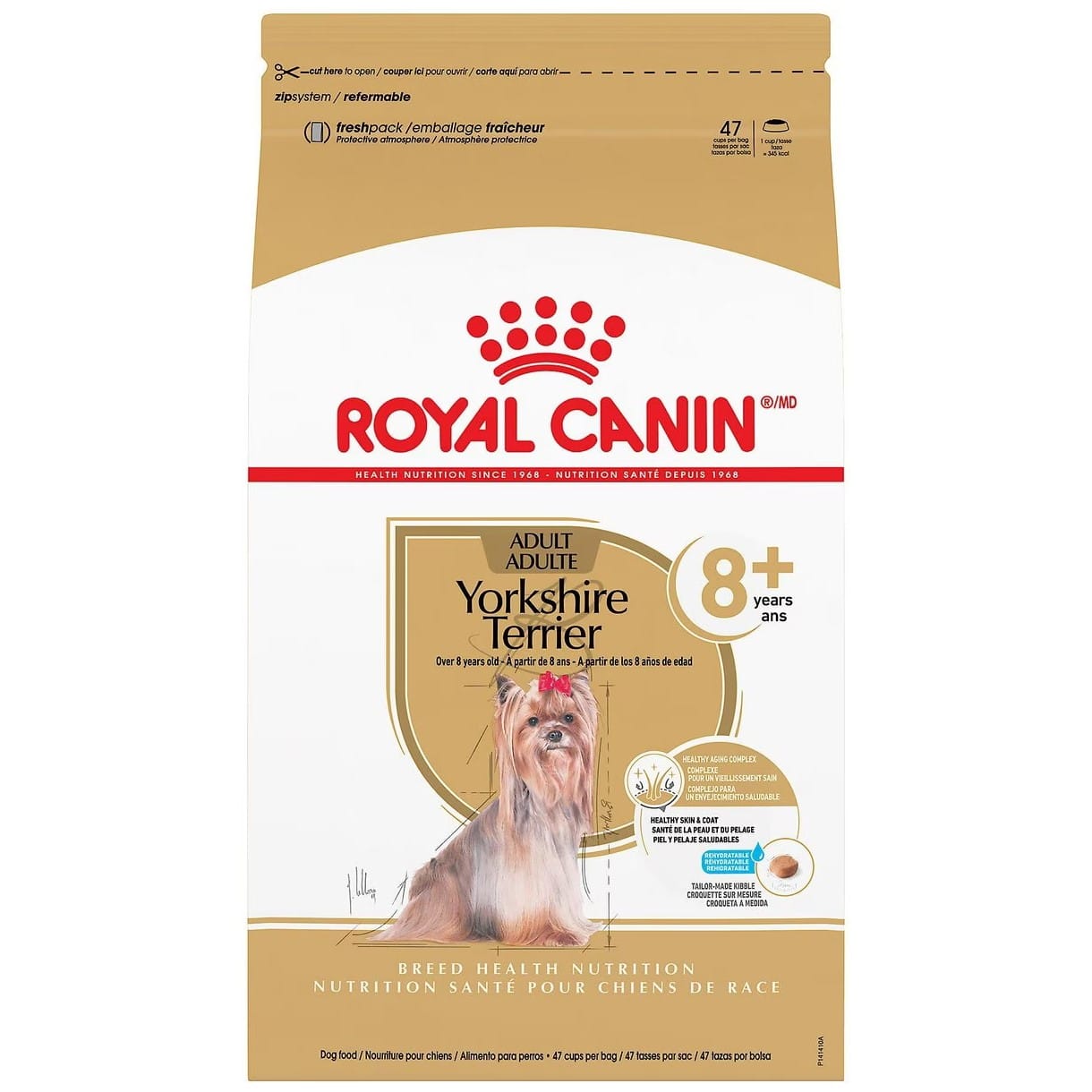 Royal Canin Breed Health Nutrition Yorkshire Terrier Adult 8+ Dry Dog Food