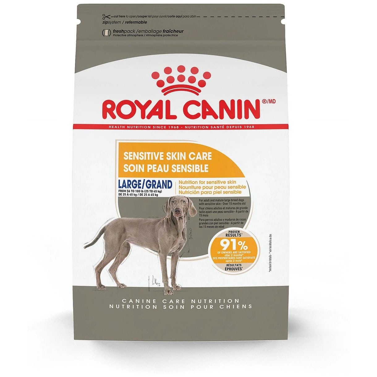 Royal Canin Canine Care Nutrition Large Sensitive Skin Care Dry Dog Food