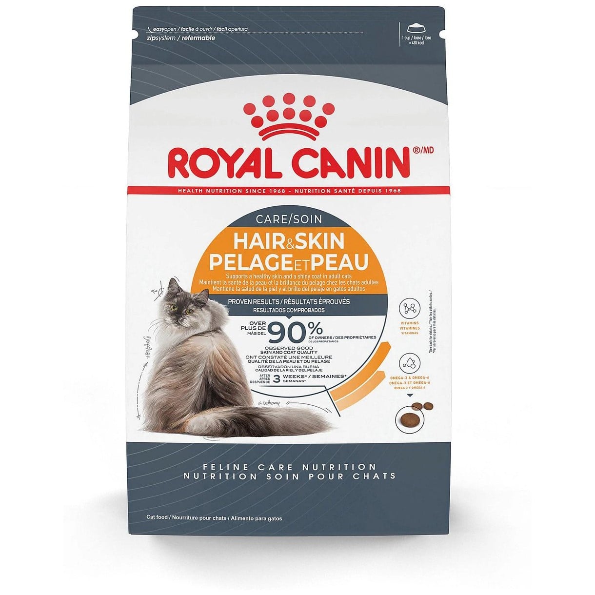Royal Canin Feline Care Nutrition Hair & Skin Care Dry Cat Food