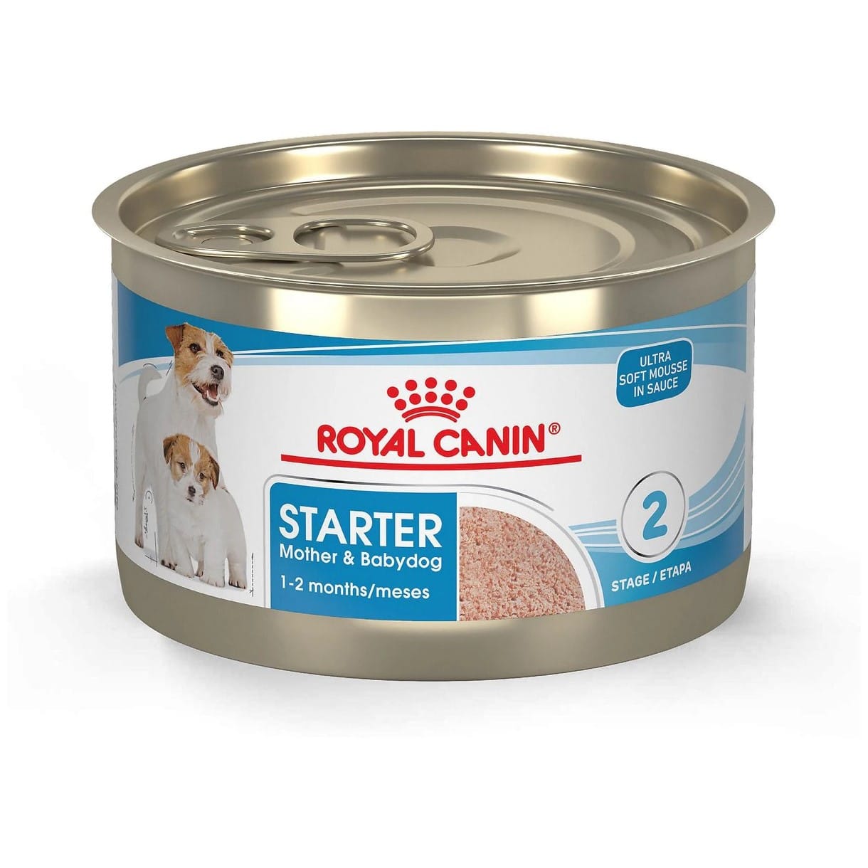 Royal Canin Size Health Nutrition Starter Mother & Babydog Mousse In Sauce Canned Dog Food