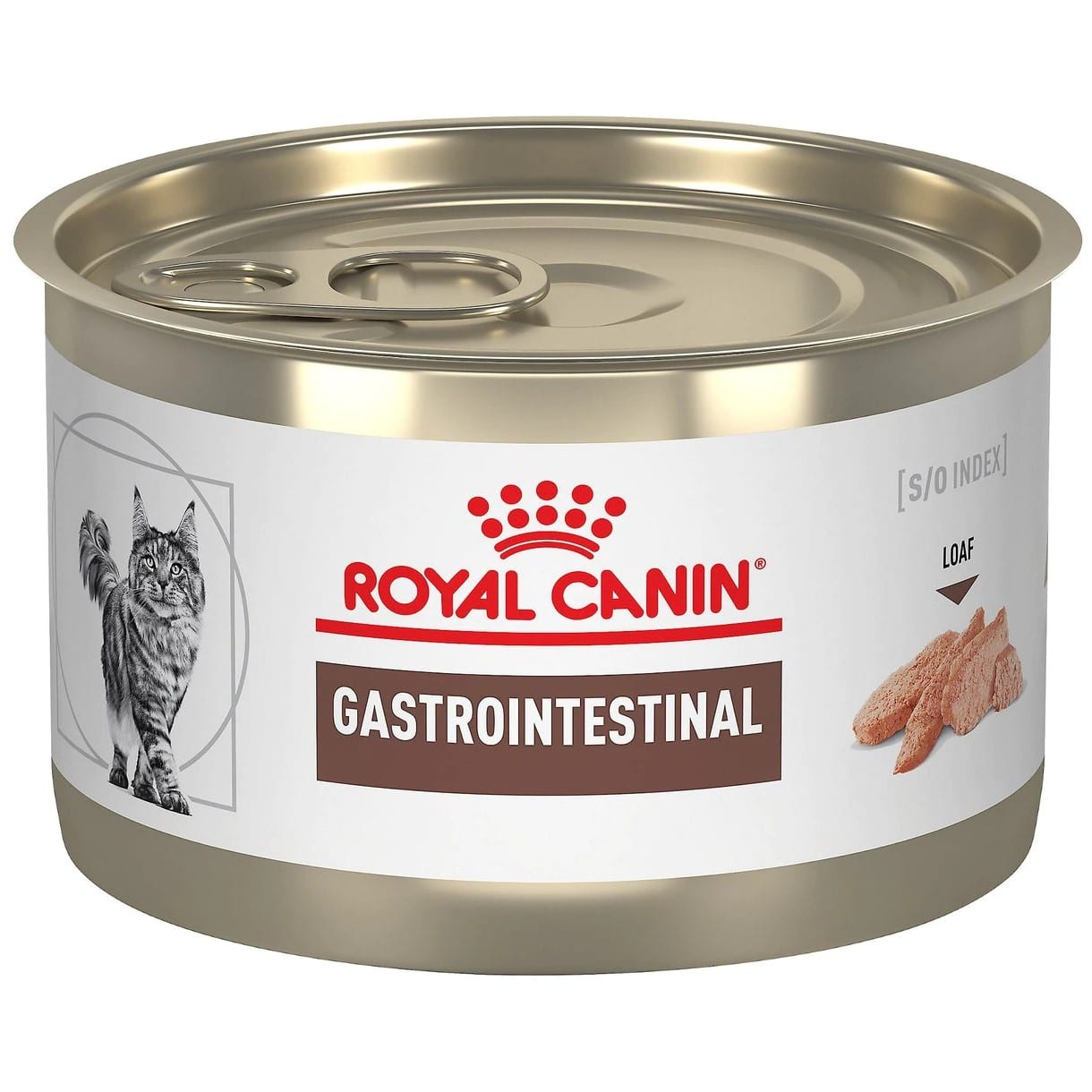 Royal Canin Veterinary Diet Adult Gastrointestinal Loaf in Sauce Canned Cat Food