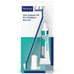 Virbac C.E.T. Enzymatic Oral Hygiene Poultry Flavor Dog Dental Kit