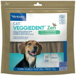 Virbac C.E.T. VeggieDent Zen Dental Chews for Medium Dogs